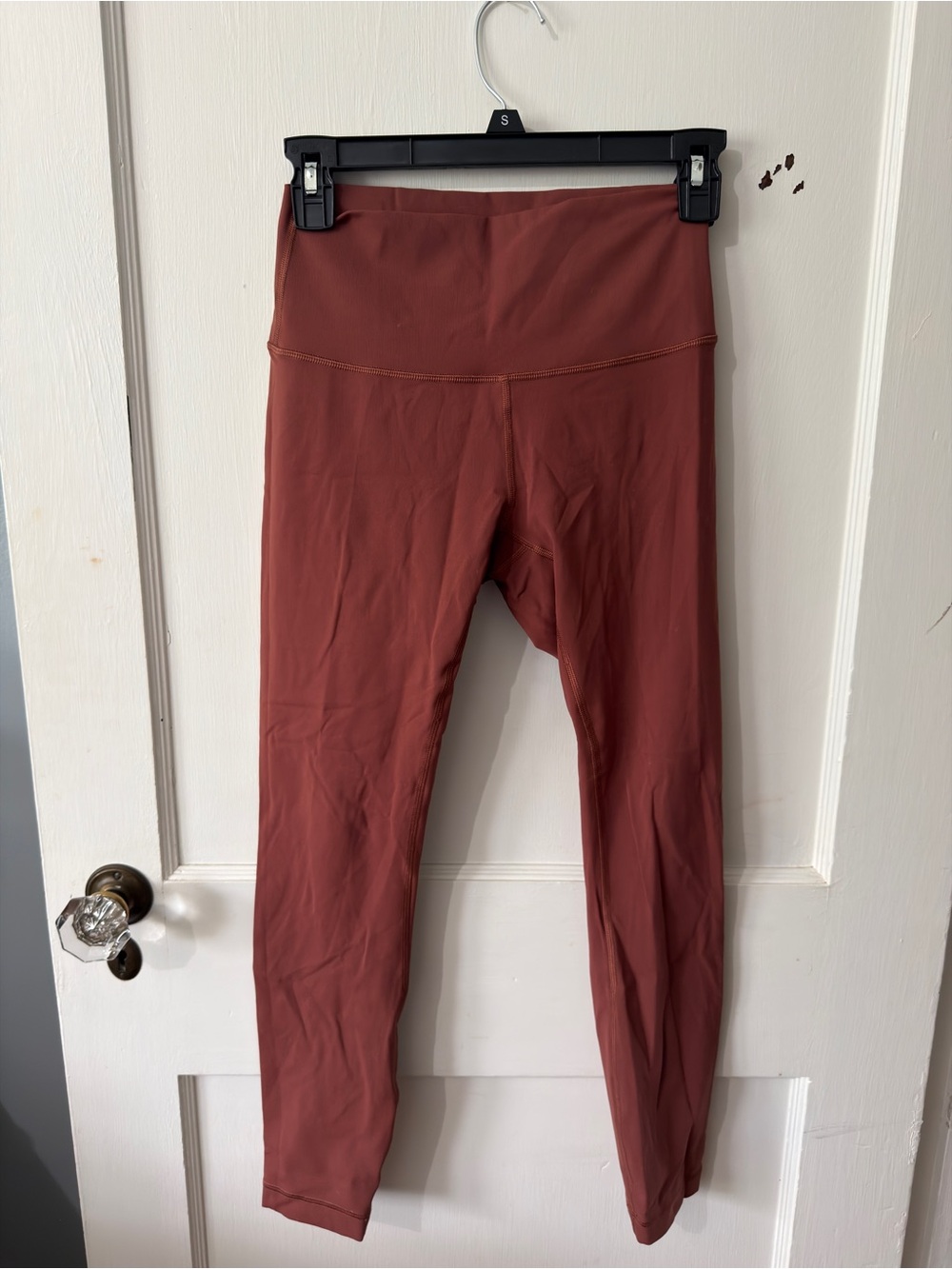 Lululemon Rust Red Leggings